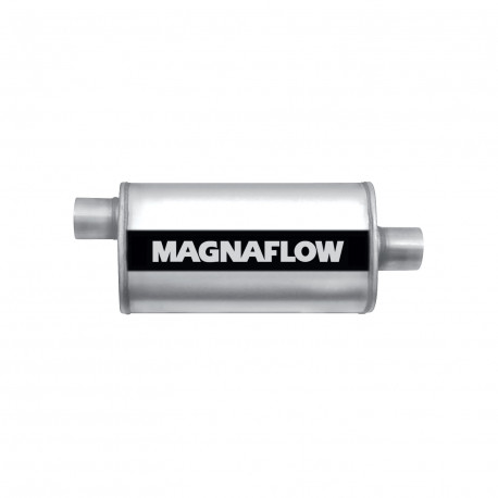 1x input / 1x output MagnaFlow steel muffler 11124 | races-shop.com
