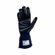 Gloves Race gloves OMP First EVO with FIA homologation (external stitching) blue / cyan / white | races-shop.com