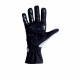 Gloves Race gloves OMP KS-3 (internal stitching) black / white | races-shop.com