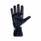 Promotions Race gloves OMP KS-3 (internal stitching) black / white / green | races-shop.com