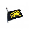 Flag with OMP logo