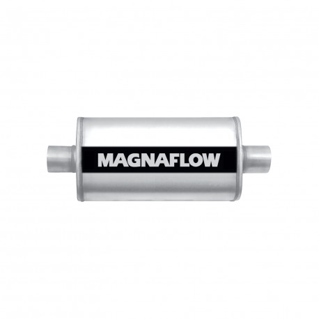 1x input / 1x output MagnaFlow steel muffler 12214 | races-shop.com
