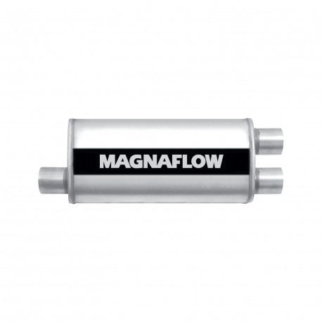1x input / 2x output MagnaFlow steel muffler 12267 | races-shop.com