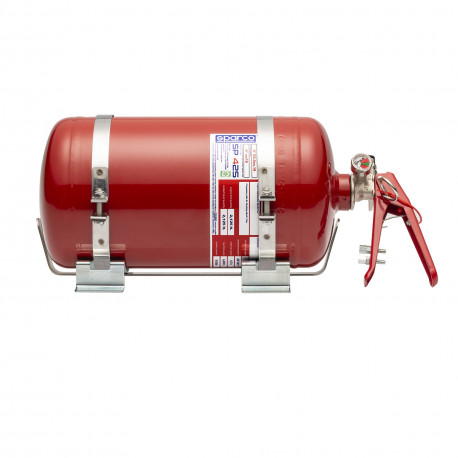 Fire extinguishers Manual fire extinguishing system with FIA Sparco 4,25L | races-shop.com