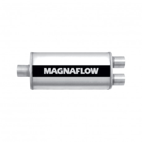 1x input / 2x output MagnaFlow steel muffler 12288 | races-shop.com