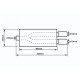 Dual tips Muffler 50mm RM Motors | races-shop.com