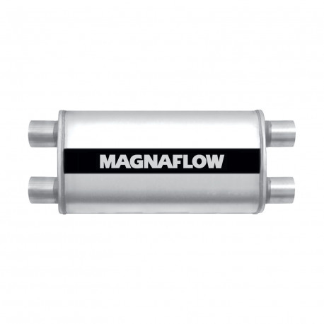 2x input / 2x output MagnaFlow steel muffler 12569 | races-shop.com