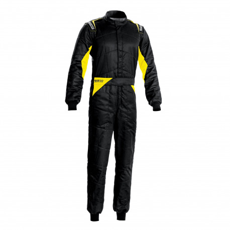Suits FIA race suit Sparco Sprint R566 black/yellow | races-shop.com