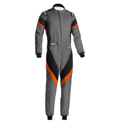 FIA race suit Sparco Victory gray/black/orange