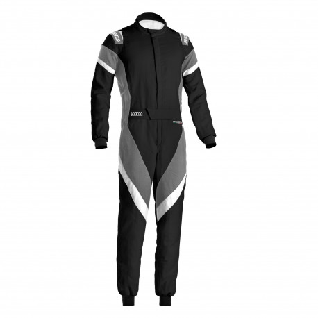 Suits FIA racing suit SPARCO Victory, black/grey/white | races-shop.com