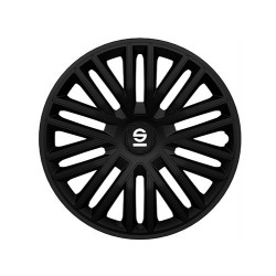 SPARCO wheel covers BERGAMO - 15" (Black)
