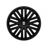 SPARCO wheel covers BERGAMO - 15" (Black)