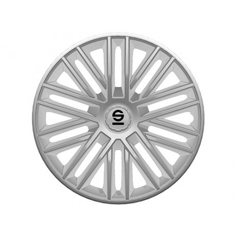 SPARCO wheel accessories SPARCO wheel covers BERGAMO - 16" (Silver) | races-shop.com