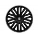 SPARCO wheel accessories SPARCO wheel covers BERGAMO - 15" (Black/Grey) | races-shop.com