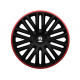 SPARCO wheel accessories SPARCO wheel covers BERGAMO - 15" (Black/Red) | races-shop.com