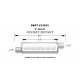 1x input / 1x output MagnaFlow steel muffler 12635 | races-shop.com