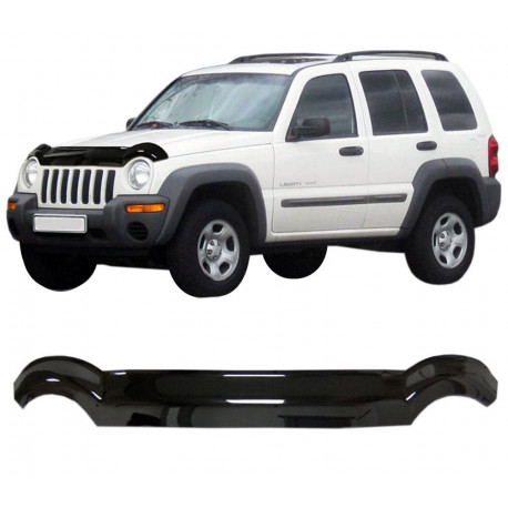 Hood deflectors Front hood deflector for JEEP Jeep Cherokee 2001-2008 | races-shop.com