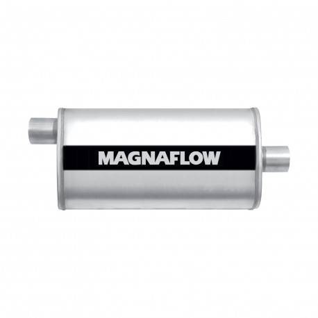1x input / 1x output MagnaFlow steel muffler 12909 | races-shop.com