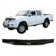 Hood deflectors Front hood deflector for MITSUBISHI L200 1999-2006 | races-shop.com