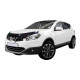 Hood deflectors Front hood deflector for NISSAN Qashqai +2 2008-2013 | races-shop.com