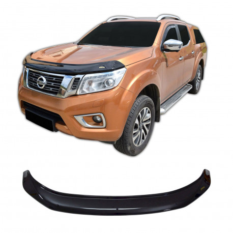 Hood deflectors Front hood deflector for NISSAN Navara NP300 2014- | races-shop.com