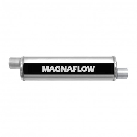 1x input / 1x output MagnaFlow steel muffler 13646 | races-shop.com
