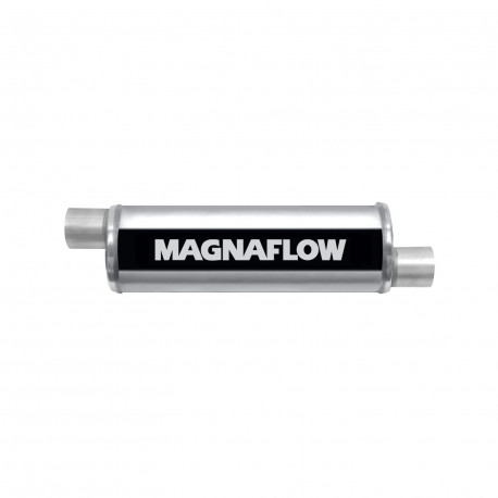1x input / 1x output MagnaFlow steel muffler 13650 | races-shop.com