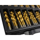 Drills 170pcs Titanium plated drill set (1-10mm) | races-shop.com