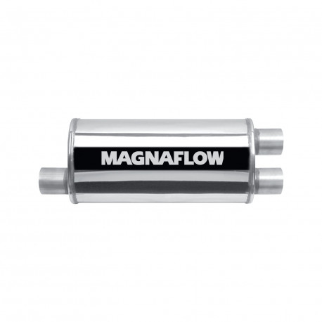 1x input / 2x output MagnaFlow steel muffler 14267 | races-shop.com