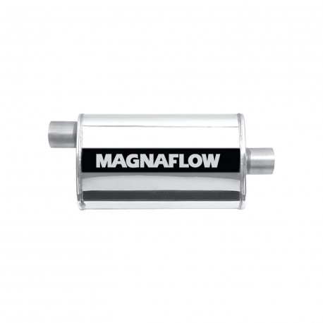 1x input / 1x output MagnaFlow steel muffler 14324 | races-shop.com