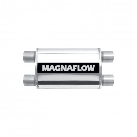 2x input / 2x output MagnaFlow steel muffler 14379 | races-shop.com