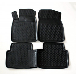 Rubber car floor mats for CITROEN C5 2001-2008