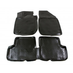 Rubber car floor mats for DACIA Logan 2004-2011