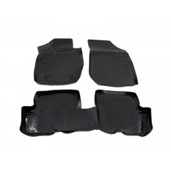 Rubber car floor mats for DACIA Sandero II Stepway 2012-up
