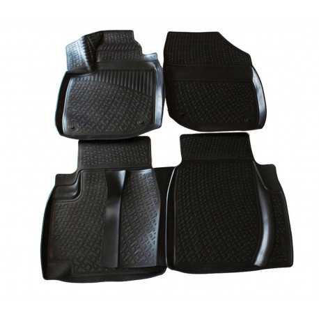For specific model Rubber car floor mats for HONDA Civic HTB 5 door 2012-2016 | races-shop.com