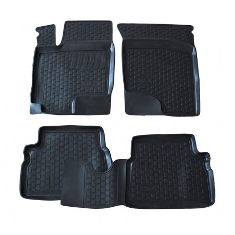 For specific model Rubber car floor mats for HYUNDAI Getz 2003-up | races-shop.com