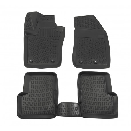 For specific model Rubber car floor mats for JEEP Compass 2018-up | races-shop.com