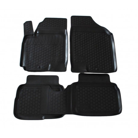For specific model Rubber car floor mats for KIA Soul 2009 - 2013 | races-shop.com