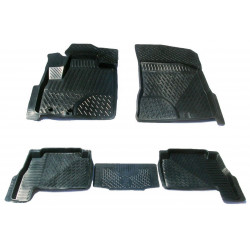Rubber car floor mats for KIA Sorento 2002-2009
