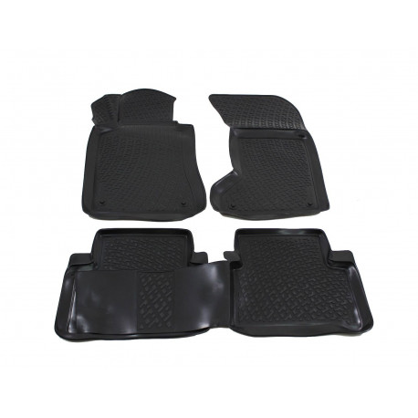 For specific model Rubber car floor mats for MERCEDES W211 2002-2009 | races-shop.com