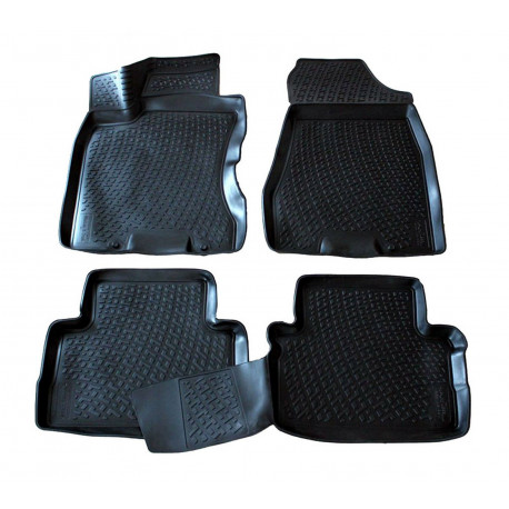For specific model Rubber car floor mats for NISSAN X-Trail II 2007-2013 | races-shop.com