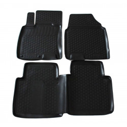 Rubber car floor mats for NISSAN Nisssan Qashqai+2 2008-2014