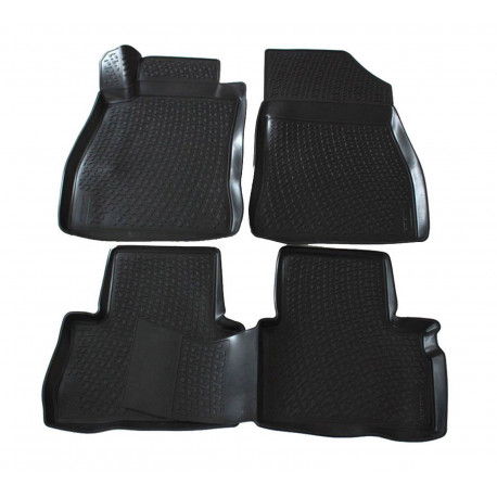 For specific model Rubber car floor mats for NISSAN Juke 2010-2018 | races-shop.com
