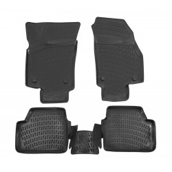 Rubber car floor mats for OPEL Astra II G 1998-2004