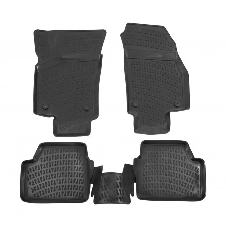 For specific model Rubber car floor mats for OPEL Astra II G 1998-2004 | races-shop.com