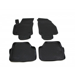 Rubber car floor mats for OPEL Astra III H 2004 -2013