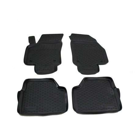 For specific model Rubber car floor mats for OPEL Astra III H 2004 -2013 | races-shop.com