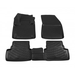 Rubber car floor mats for OPEL Grandland X 2017-up
