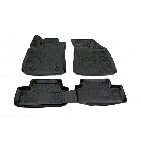 For specific model Rubber car floor mats for RENAULT Reanult Megane IV 2016-up | races-shop.com