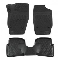 Rubber car floor mats for VOLKSWAGEN Polo